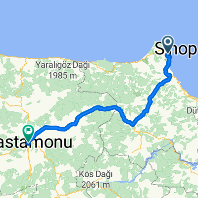 sinop - kastamonu