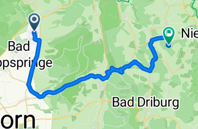Route in der Bikemap App öffnen