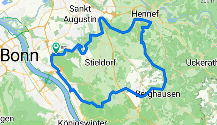 Beuel, Hennef, Söven, Oberpleis, Oberkassel