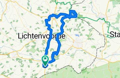 Route in der Bikemap App öffnen