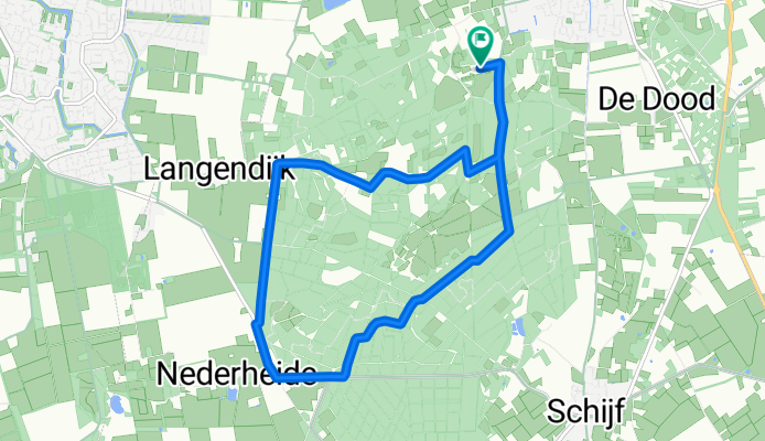 Kort rondje Posthoorn - Posthoorn 10 km