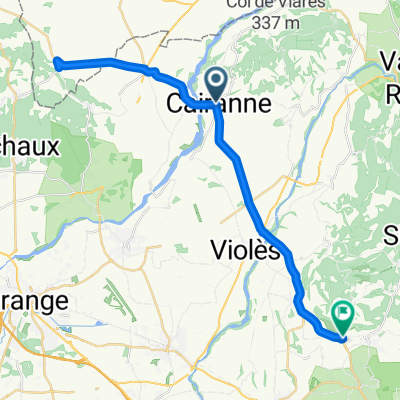 Beaumes de Venice - Rochegude 