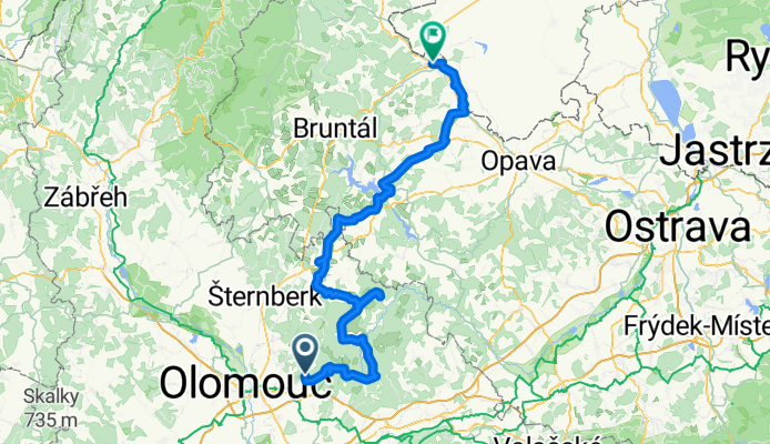 Přes VVP Libavá do Krnova