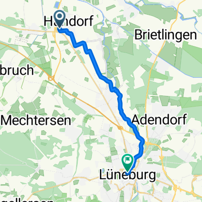 Handorf - Lüneburg - Ilmenauradweg