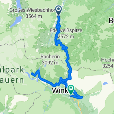 Ferleiten-Hochalpenstraße-Gletscherstraße 2x-Heiligenblut