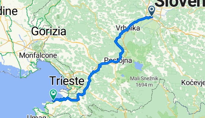 Ljubljana - Izola