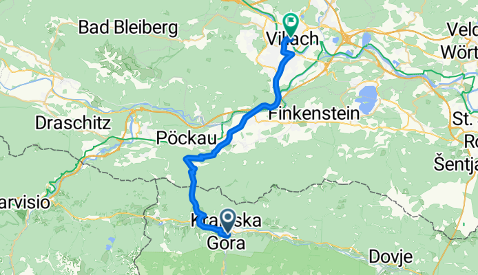 BT26 Kranjska Gora Zentrum - Villach Bahnhof