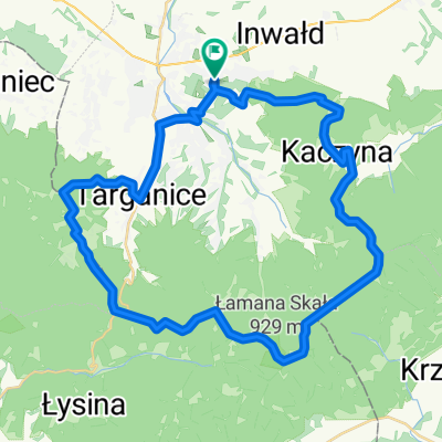 mniej wiecej petla beskidzka