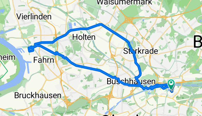 Bahntrasse Oberhausen