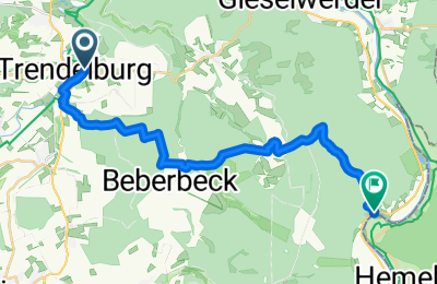 Route in der Bikemap App öffnen