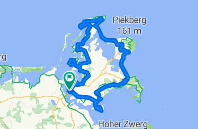 Route in der Bikemap App öffnen