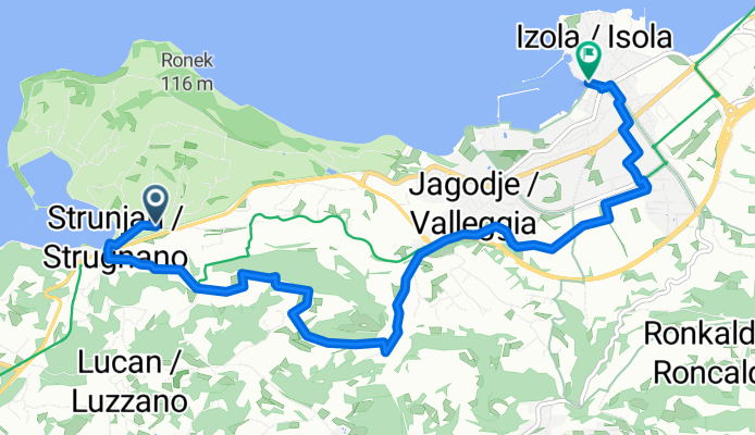 Strunjan Isola - Parenzana