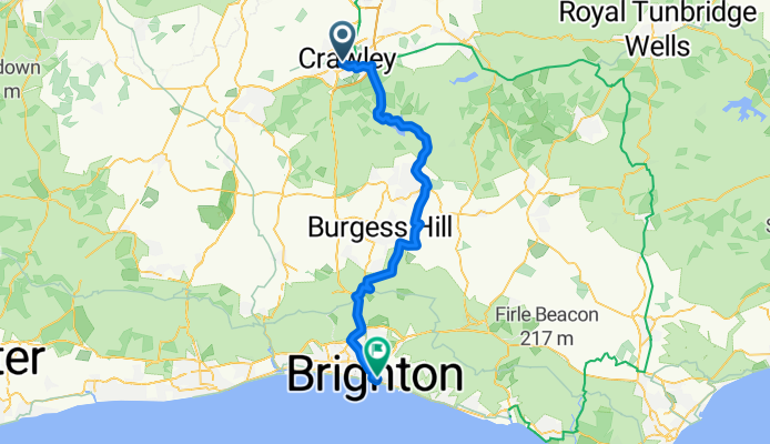 Crawley to Brighton