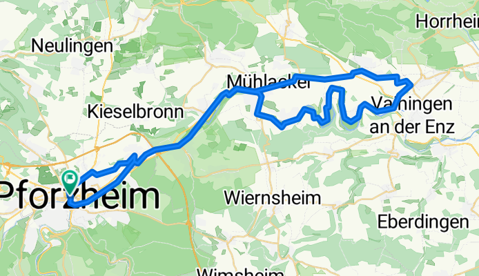 Pforzheim - Vaihingen/Enz - Pforzheim