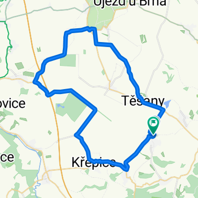 Okruh severozápad od Šitek