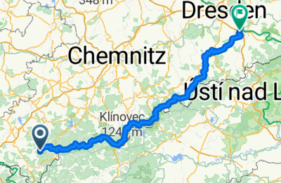 Route in der Bikemap App öffnen