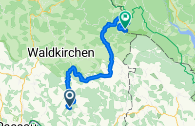 Route in der Bikemap App öffnen