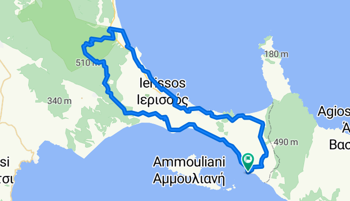 Athos: Ouranopoli-Kakovo Monastery