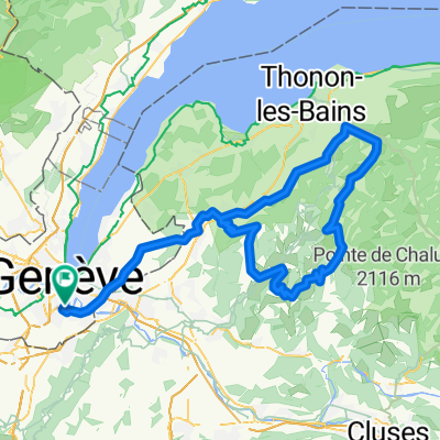Autour du Mont Forchat
