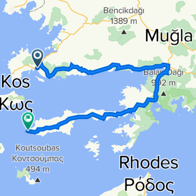 bodrum-knidos 235km