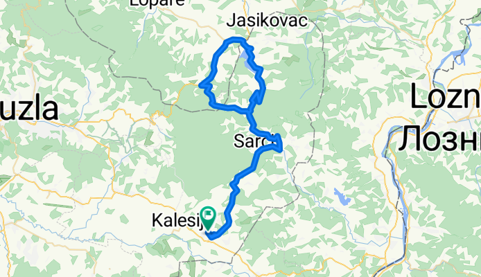 Šahbazi-Sapna-Goduš-Skakavica-Podgora-Priboj-Snježnica-Šahbazi