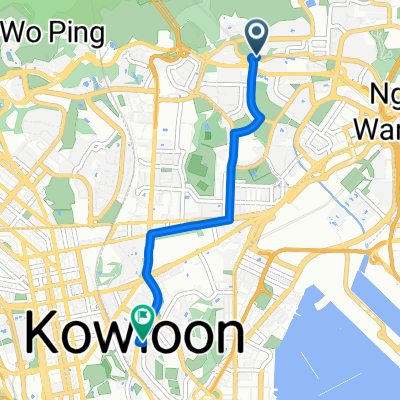 黃大仙上邨至何文田返工路線