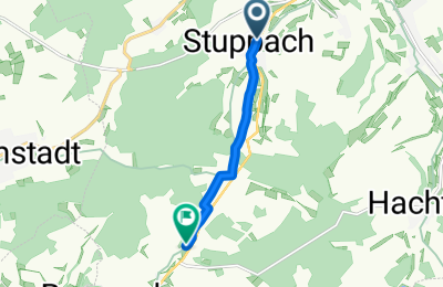 Route in der Bikemap App öffnen