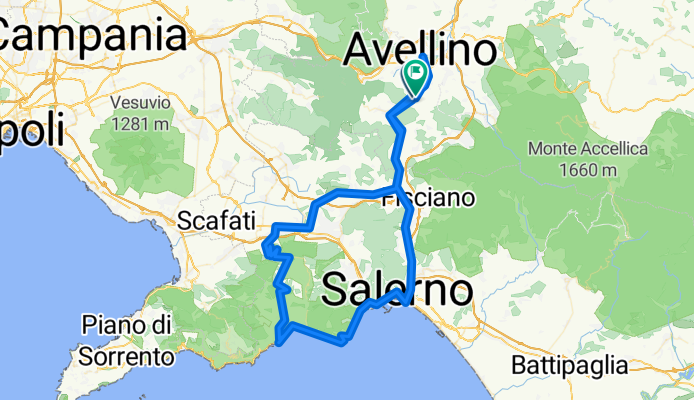 Spaghetto ad Atrani via Chiunzi/Ravello (andata) Costiera/Laura (ritorno)