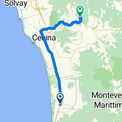 Tag 1. Donoratico - Riparbella