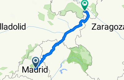 Route in der Bikemap App öffnen