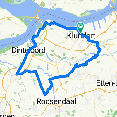 Rondje steenbergen / kruisland