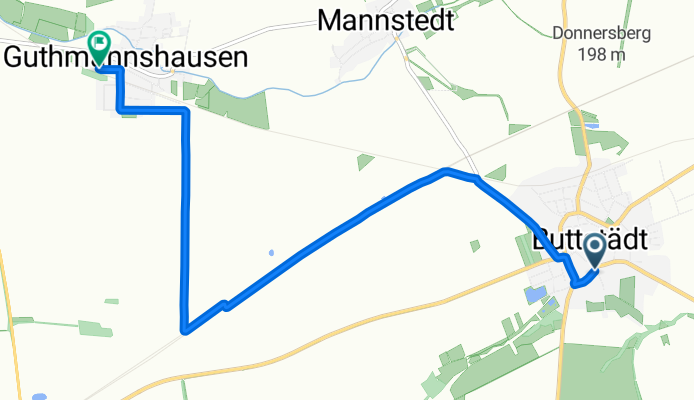 Radtour Buttstädt - Guthmannshausen