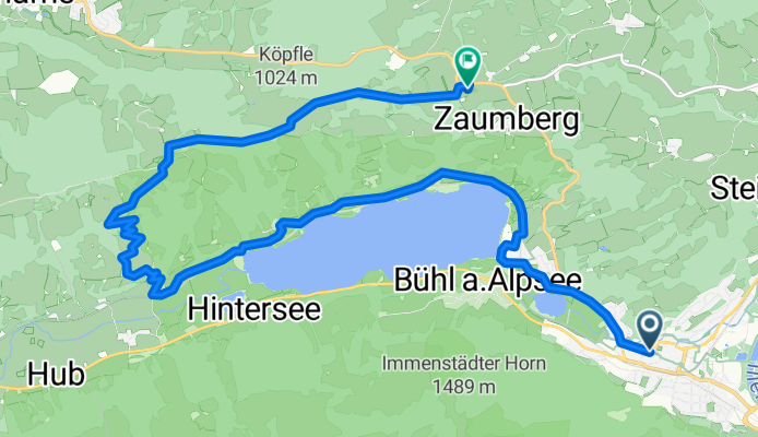Alpsee - Ratholz - Siedelalpe - Landhaus Mohr