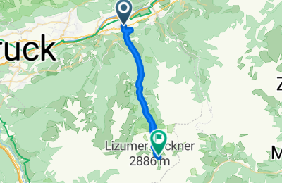 Route in der Bikemap App öffnen