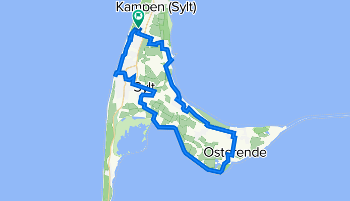 Radtour 2013-05-14 Wenningstedt - Morsum- Wenningstedt
