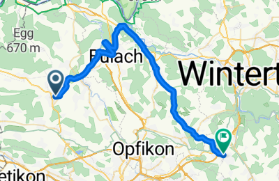 Route in der Bikemap App öffnen