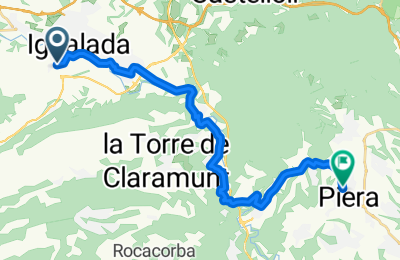 Route in der Bikemap App öffnen
