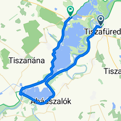 Tisza-tó- Tiszafüred-Kisköre-Poroszló