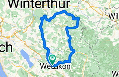 Route in der Bikemap App öffnen