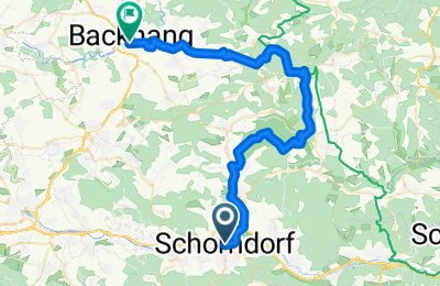 Route in der Bikemap App öffnen