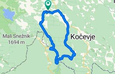 Route in der Bikemap App öffnen