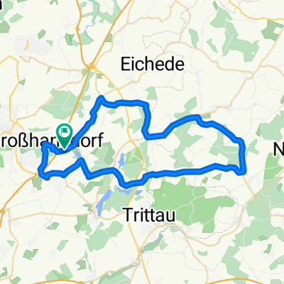 Schöne Dörfer und schöne Radtour