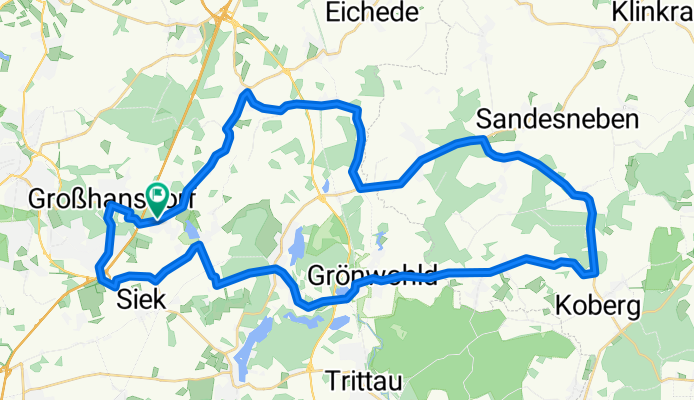 Schöne Dörfer und schöne Radtour