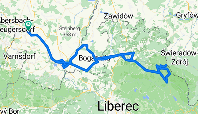 Eibau - Frydlant - Smrk 1124 - züruck