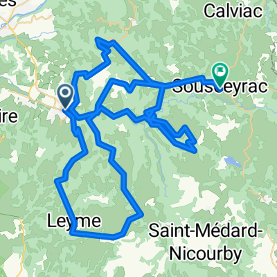 Collines aux alentours de Saint-Céré