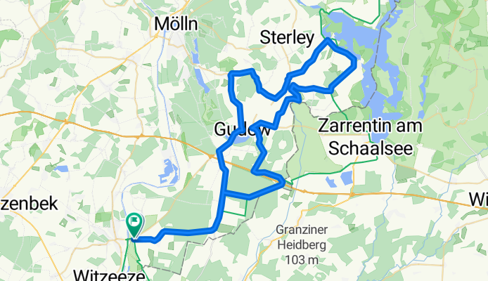 Büchen - Schaalsee - Büchen