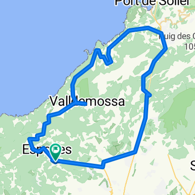 Esporlas-Valldemosssa-Sóller-Palmanola-Esporles
