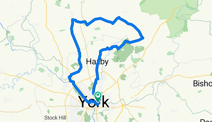 York to Sutton on the Forest Circular