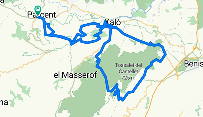 Ruta BTT por La Vall del Pop '13