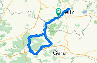 Route in der Bikemap App öffnen